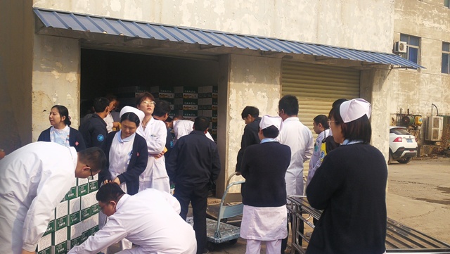 我院开展“以购代捐、消费扶贫献爱心”活动