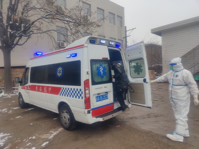 陕西省第四人民医院首批新冠康复人员出院