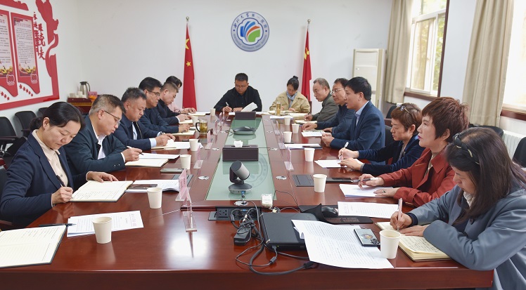 西北大学纪委到我院调研