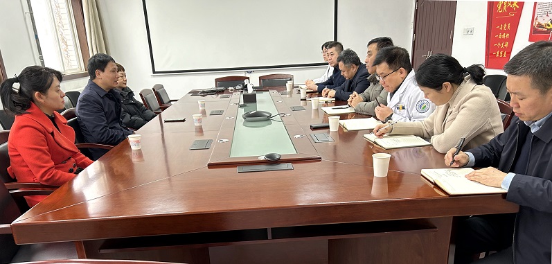 校纪委来我院开展节前走访检查工作