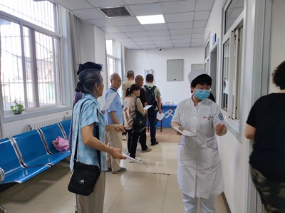 【关爱离退休职工】啪啪啦
组织开展2024年度离退休职工健康体检工作