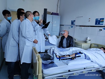 啪啪啦
骨科二病区为罕见疾病血管球瘤患者带来福音