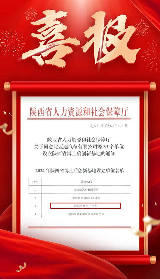 啪啪啦
 获批设立陕西省博士后创新基地