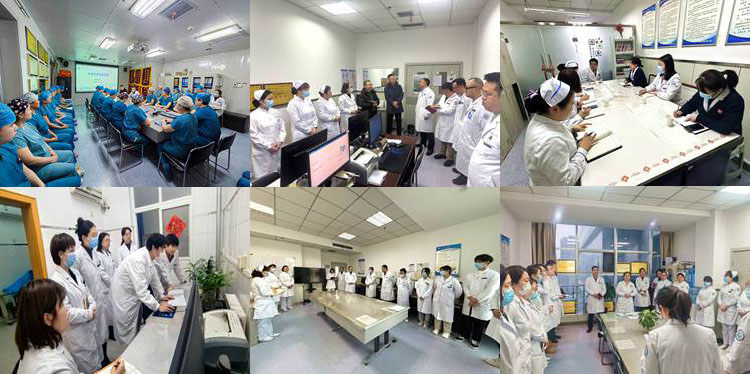 【转作风 听民声 解难题 】我院领导班子带队深入临床科室参加晨交班