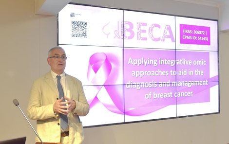 国际肿瘤大咖来了！英国教授Luis Mur来我院开展乳腺癌多组学前沿讲座——啪啪啦
  迎来国际学术交流新篇章